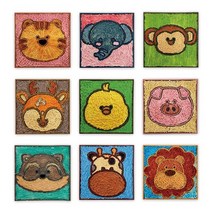 촉감놀이 미술재료 동물배우기 1인용 DIY 만들기세트 BTD_P0000KLX, 2.코끼리-추가옵션없음