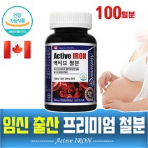 철분 임신초기 임신준비 임신전 영양제 여성 변비없는 빈혈 모유수유 빈혈에좋은 철분제 iron tablets, 1, 쳘분