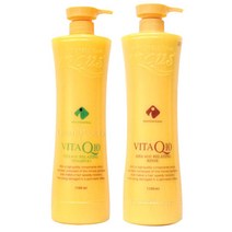 소망 인큐스 비타Q10 아하 릴렉싱 산성샴푸 1100ml, 린스1100ml, 1개