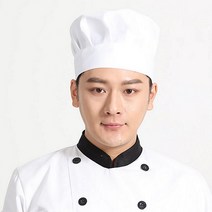 셰프나인 고무밴드 위생모 조리모 베이킹 제빵 주방장 요리 급식실 셰프 주방 모자 화이트, 단품, 단품