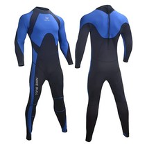 NINE BULL Nine bull 남성용 3mm 잠수복 전신 다이빙 수트 긴소매 백 지퍼 냉수 스노클링 스쿠버 서핑 수영용, Small