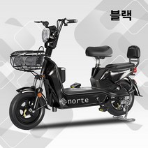 전기 자전거 전동 스쿠터 팻바이크 성인용 출퇴근 미니벨로 팻바이크, 120km, 블랙
