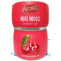 체리 에이드 분말 가루 파우더 농축 음료베이스 카페 커피숍 550g