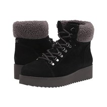 샘에델만 Franc - 블랙 Wr Velutto 스웨이드 가죽/Faux Fur 여성부츠 2bM289867