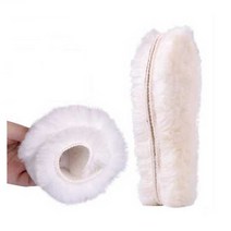 기능성깔창 팔자걸음 겨울 따뜻한 양모 Insoles 신발 남성 여성 신발 패드 삽입 단독 Chaussure Plantillas, 01 random_03 6.5
