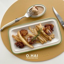 예쁜 티크우드 원목 원형 플레이트 플레이팅 캠핑 나무 접시 회 초밥 스테이크 그릇