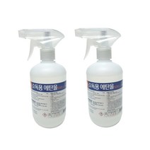 조은 소독용 에탄올(83%) 스프레이 500ml, 다나(조은)500미리 4개