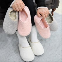 와이제이 뽀글이 어린이집 유치원 선생님 쿠션 미끄럼방지 실내화 고무바닥 덧신 거실실내화