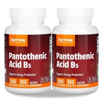 자로우 재로우 판토텐산 B5 500mg VeggieCapsulse 100정 2개