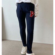 와펜P 트레이닝 세미배기팬츠 [ 멜란지 차콜 네이비 블랙 ] [택 ] [ FREE ]