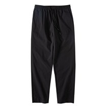 남자 캐주얼 면 바지 팬츠 넓은 다리 Streetwear 여름 봄 힙합 패션 탄성 얇은 슬림 맞는 빠른 건조