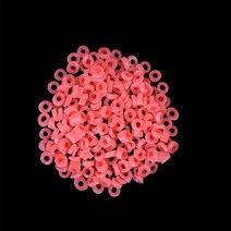 호환 낚시배 바다낚시배요트 부품 2600pcs13bags 레드 액세서리 bloodworm 미끼 granulator 미끼 에 대 한 태클 고무 밴드, 황금