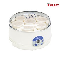 [추가적립] 엔유씨 요거트메이커 청국장 발효기 (7개컵/자동) NYF-G7820, 단품