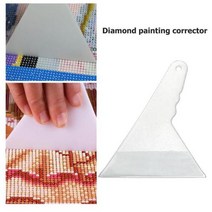 보석십자수 다이아몬드 페인팅 드릴 크로스 스티치 눈금자 스테인레스 스틸 DIY 도구 드로잉, 1PC Corrector+CHINA