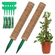 화분지지대 y자형 나무 지지대 garden coir totem 코코넛 야자 스틱 for, 2pcs42cm
