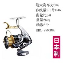 시마노 핸드브레이크 BB-X 라리사 스피닝 릴, 왼손과 오른손 교환 가능, 데스피나/2500DHG, -