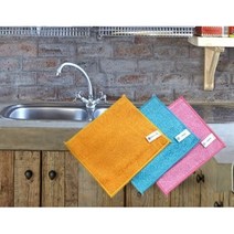 GEMMOVE 젬무브 대나무 원단 주방 행주 12P, 4봉지 12p (200mm*230mm)