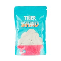 마이리틀타이거 타이거샌드 컬러 모래 4종 - 화이트 블루 핑크 옐로우, 300g