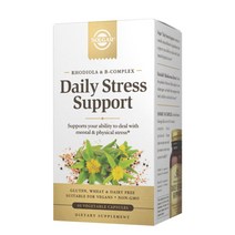 솔가 홍경천 로디올라 비타민B 복합체 데일리 스트레스 서포트 60 베지캡슐 Solgar Daily Stress Support 60 Veggie Capsules, 1