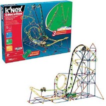 K NEX 미국 케이넥스 교육 탐구 롤러코스터 조립 세트, 기본