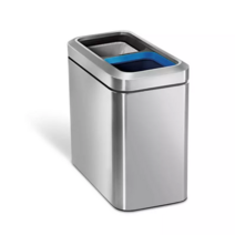 심플휴먼 Simplehuman CW1470 더블 컴파트먼트 재활용 휴지통 20L