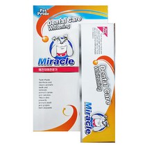 강아지 치아관리 미라클 덴탈치약 70g