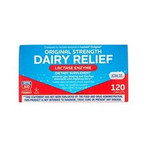 필수 효소 Rite Aid Fast Acting Dairy Relief Lactase Enzyme – 120 Caplets | Supplement Lactose Intoleranc