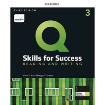 Q 3E: Reading & Writing 3 SB with Online Practice, OXFORDUNIVERSITYPRESS