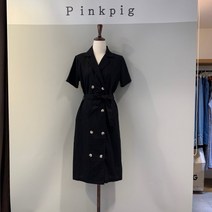 핑크피그 린넨 더블 벨트 원피스(PPA20OPS2192)
