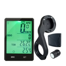무선 자전거 속도계 백라이트 GPS 사이클 로드 MTB 마운트 백라이트 방수 라이딩 자전거 주행 거리계 스톱, 01 No 01