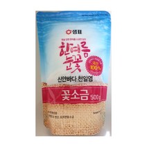 샘표 한여름눈꽃 꽃소금, 500g, 3개