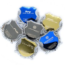 간지 오피러스 로고 DIY 악세사리 커버 몰딩 엠블럼 익스테리어 포인트 튜닝 용품, E_ 골드 (2P)