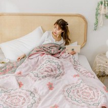 보헤미아 더블 침대 쿠션 장식 소파 얇은 이불 모피 쿠션 베개 순수 코튼 수면 쿠션 홈 인테리어 컴포트 Pouf, Trojan Green+150x200