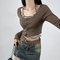 프라랑 모디 쏘 홀터가디건SET