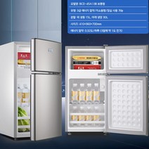 스마트 냉장고 가정용 소형 중형 양문식 인박카, 양문형/45A138/실버/미니