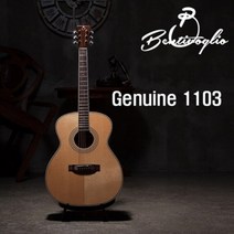 벤티볼리오 Bentivoglio 통기타 제뉴인 Genuine 1103 탑솔리드