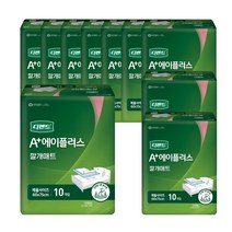 디펜드 에이플러스매트 10개10팩 위생매트 성인용 기저귀, 10팩, 10개