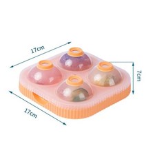 아이스볼 메이커 실리콘 아이스 볼 대형 65cm 3D 빅 라운드 구 Hgh 모양 큐브 몰드 트레이 위스키 2023 업그레이드