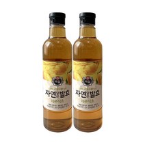 (상온)백설 100%자연발효 레몬식초800mlx2개, 1세트