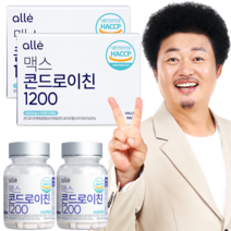 콘드로이친 1200 관절 알레 엔 앤 식약처 인증 90정 추천 윤택 효능, 180정, 2박스