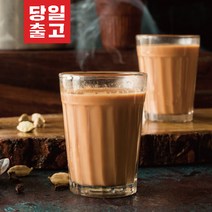 [100% 홍차잎] 에버그릭 제로슈가 수제 밀크티 300ml / 락토프리 우유로 만든 무설탕 밀크티, 5개