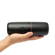 프레피 휴대용 무선 진공 청소기 + 먼지통커버 + 2 in 1 브러쉬 + USB-C 케이블 + 호스노즐 + 파우치 세트, 블랙(청소기), 블랙(청소기)