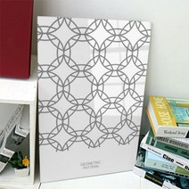 데코밍샵아크릴인테리어액자_그레이지오메트릭패턴대형_아크릴액자, 7.마름모