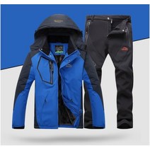 남성 스키 보드 복 세트 겨울 정장 재킷 바지 방수 방풍 두꺼운 따뜻한 눈 옷