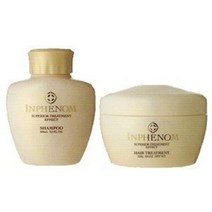 MILBON Milbon Infenomu Shampoo 250ml 리필 + 모발 처리 250g 교체, 1개