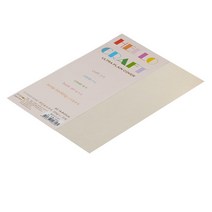 아이엠문구 A5 레인보우카드(205g) 10매 31색 청첩장용지 잉크젯 용지 초대장 상장 스크랩북킹 칼라레이저, NO.2아이보리