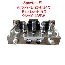 진공관앰프 fu50 진공관 증폭기 키트 diy vu meter bluetooth 5.0 small 300b title spartan f1 4Ω 8Ω 8w2 진공관 49, 220V, bt 키트 없이