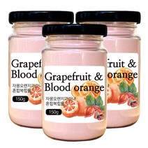 권뱅푸드 자몽오렌지 복합물 추출물 분말 과라나 가루 차 150g, 3개