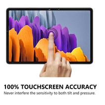 삼성 갤럭시 탭 S7 S8 용 유리 보호 필름 삼성 갤럭시 탭 S7 플러스 Fe 라이트 S8 플러스 울트라 화면 보호, 11 TAB S 10.5 T800 T805