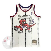 NBA 1998-99 토론토 랩터스 빈스 카터 홈 하드우드클래식 스윙맨 져지 유니폼